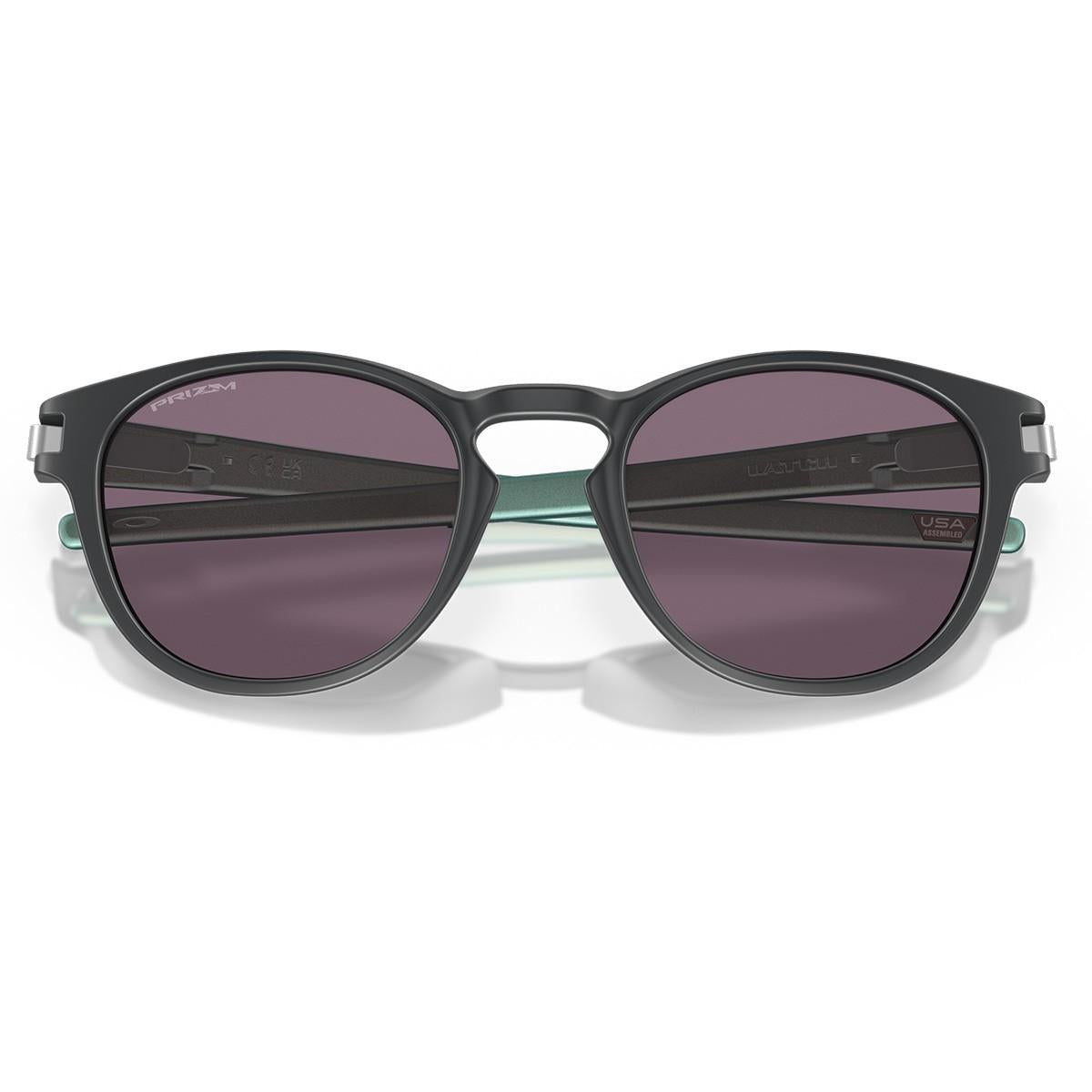 Óculos De Sol Oakley Latch Matte Carbon Prizm Grey