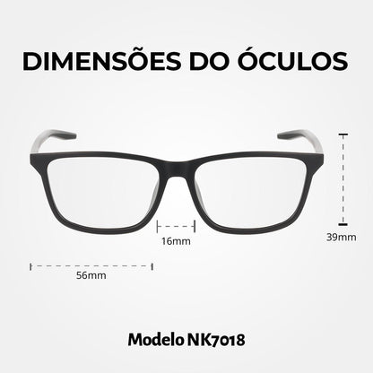 Óculos de Grau Nike 7018 Black