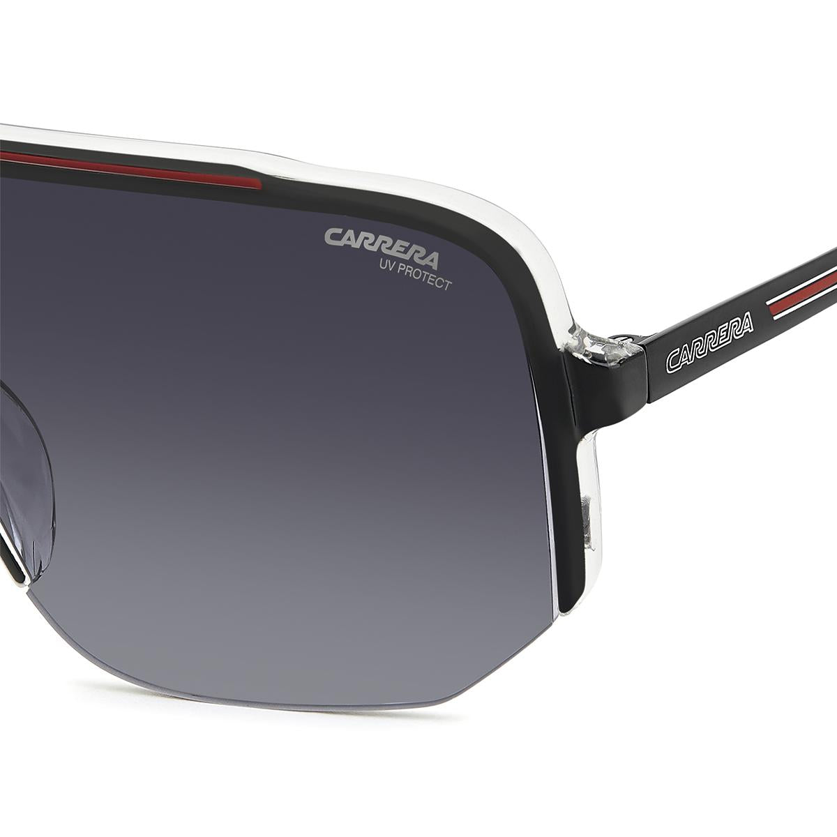 Óculos de Sol Carrera 1060S Black Red Dark Gray Shades