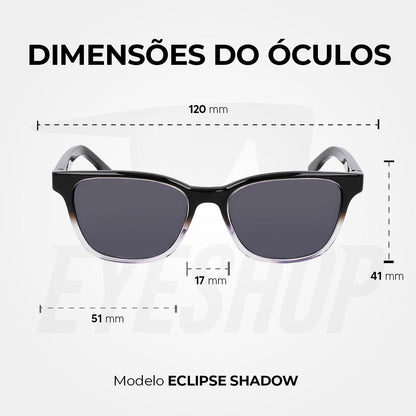 Óculos de Sol Nike Eclipse Shadow EV24047 Black Gradient Grey