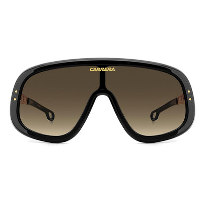 Óculos de Sol Carrera Flaglab 17 Black Gold Dark Brown Gradient