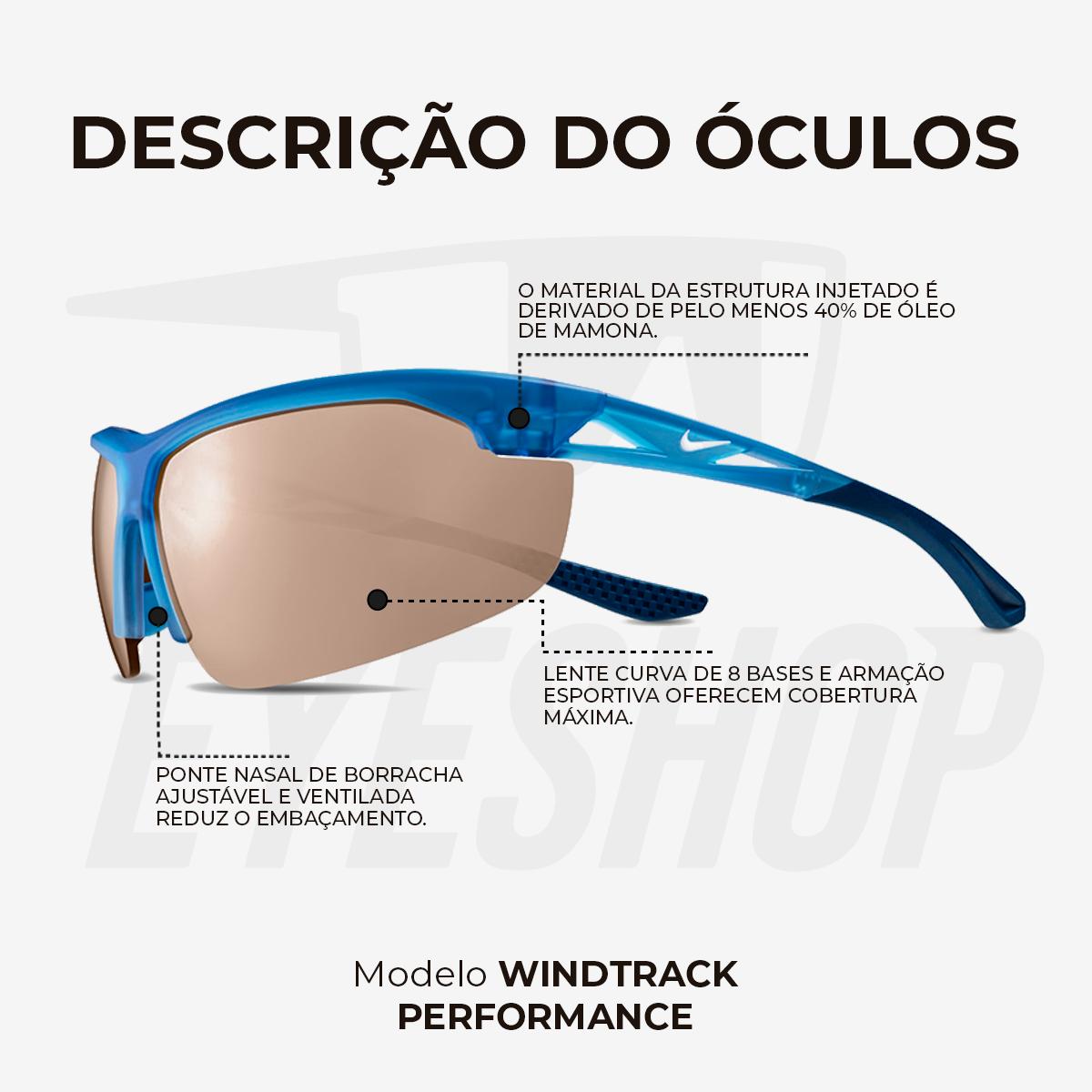 Óculos de Sol Nike Windtrack FV2396 Matte Polarizado