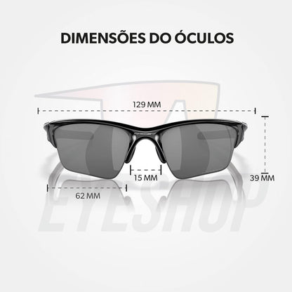 Óculos de Sol Oakley Half Jacket 2.0 XL Polarizado