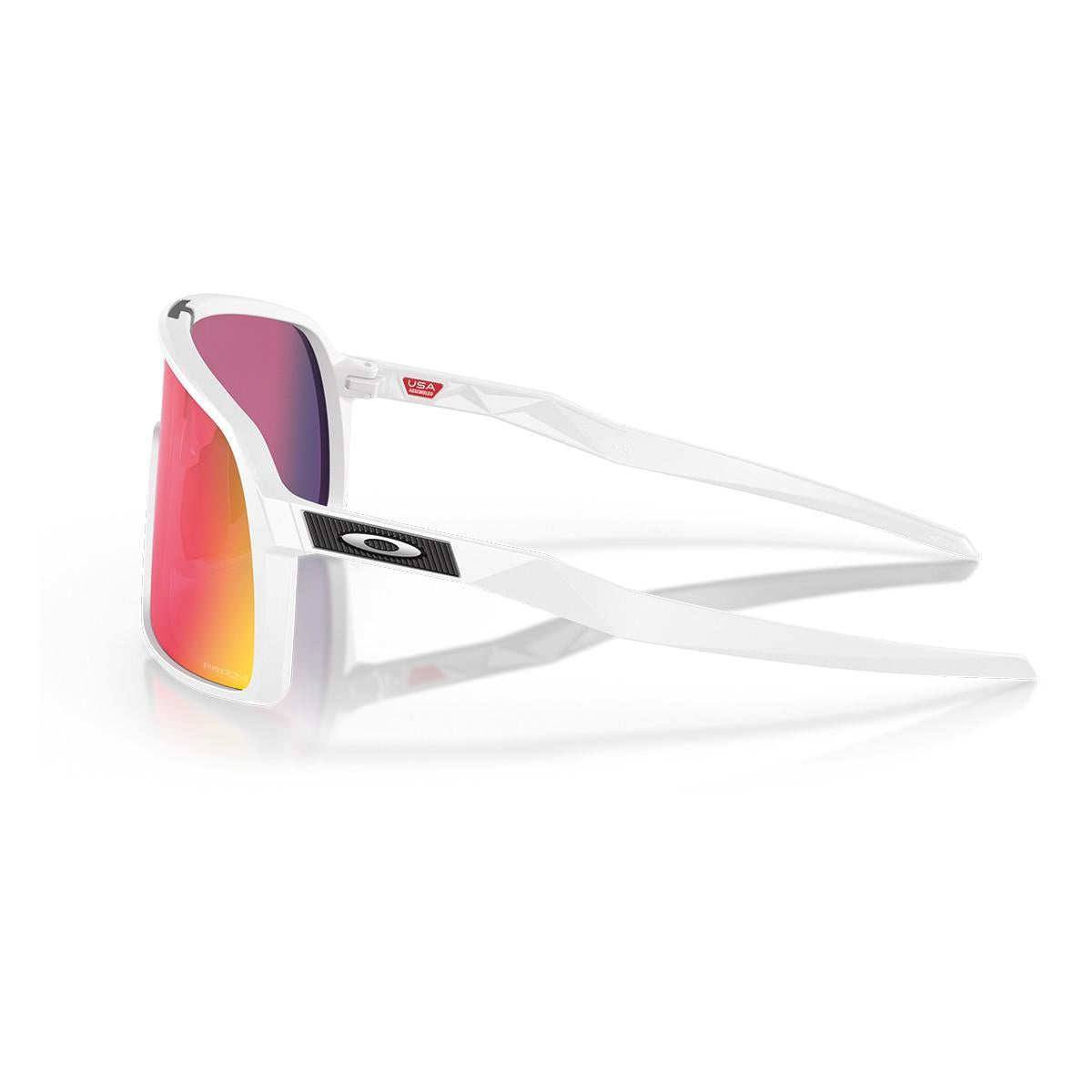 Óculos de Sol Oakley Sutro Matte White Com Lentes Road Prizm