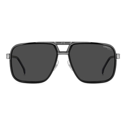 Óculos de Sol Carrera 1071S Black Dark Silver Dark Grey Polarized