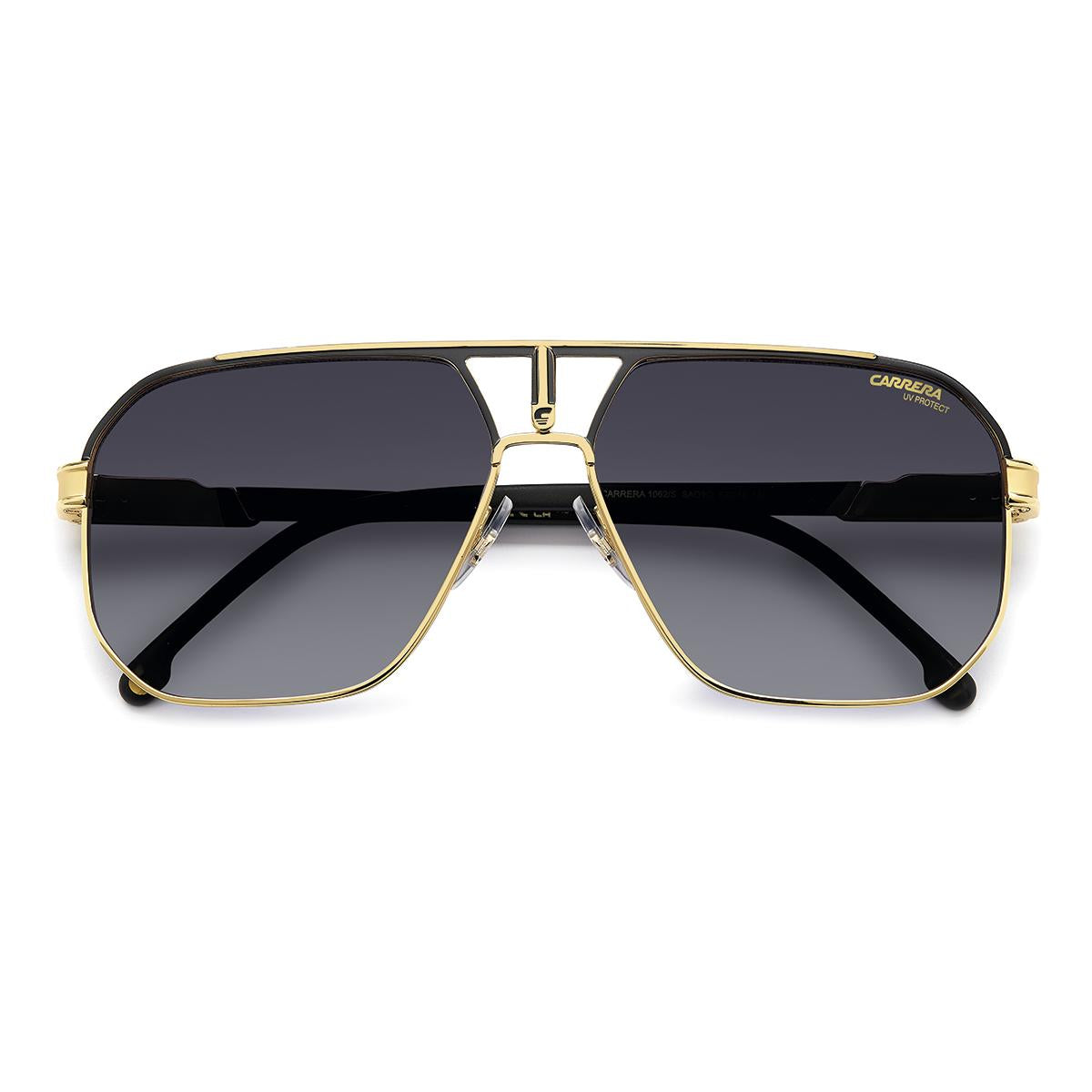Óculos de Sol Carrera 1062S Matte Black Gold Black  Grey Gradient