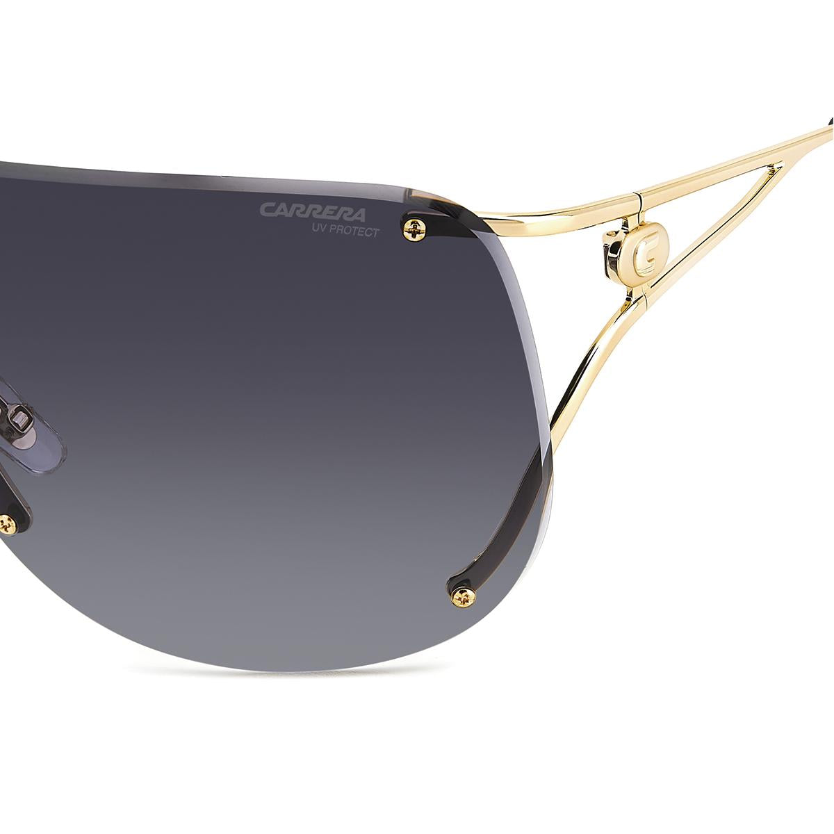 Óculos de Sol Carrera 3006S Gold Black Dark Grey Shaded Gradient