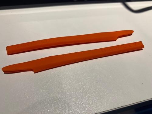 Oakley Crosslink Borrachas Das Hastes Laranja Originais