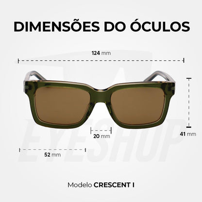 Óculos de Sol Nike Crescent I EV 24017 Medium Olive Green