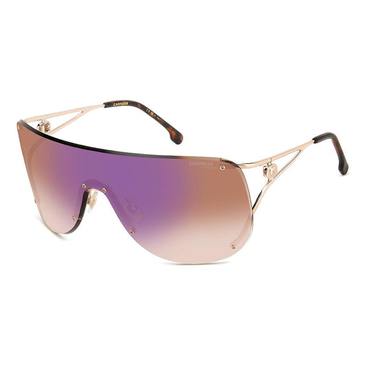 Óculos de Sol Carrera 3006S Gold Cooper Brown Shaded Blue Mirror