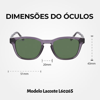 Óculos de Sol Lacoste 6026S Grey