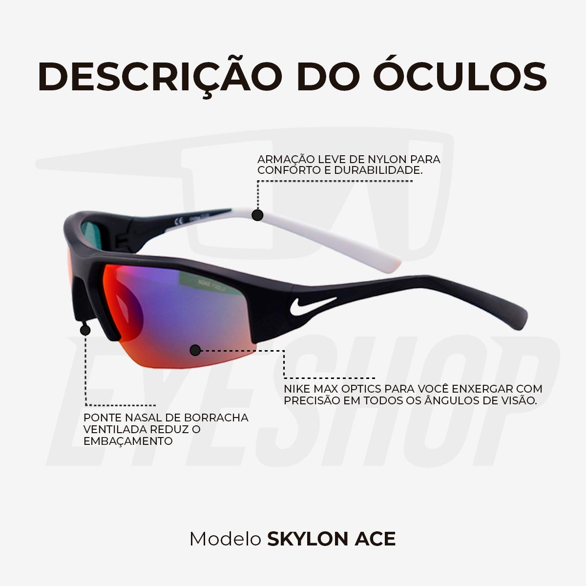 Óculos de Sol Nike Skylon Ace DV2150 Black Red