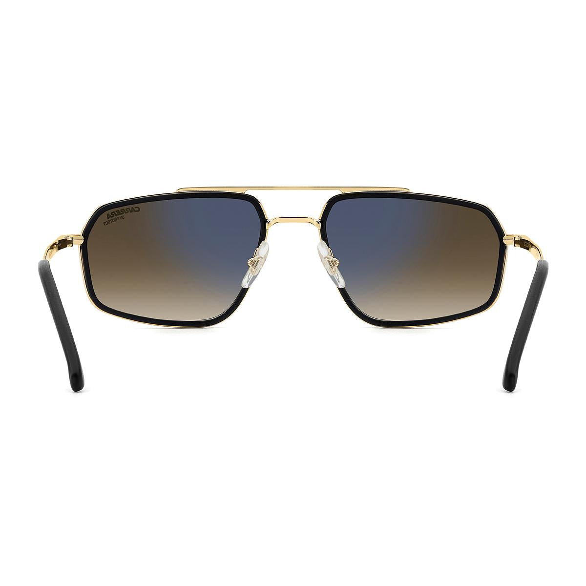 Óculos de Sol Carrera 338S Matte Black Gold Dark Brown Gradient