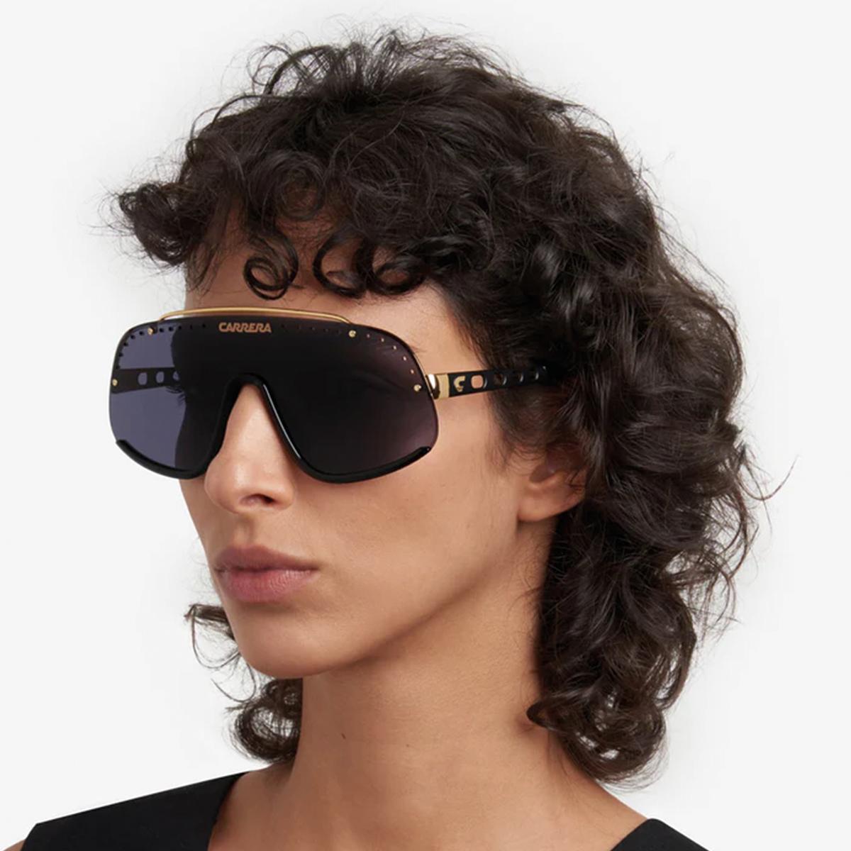 Óculos Mascara Carrera Flaglab 16 Black Gold