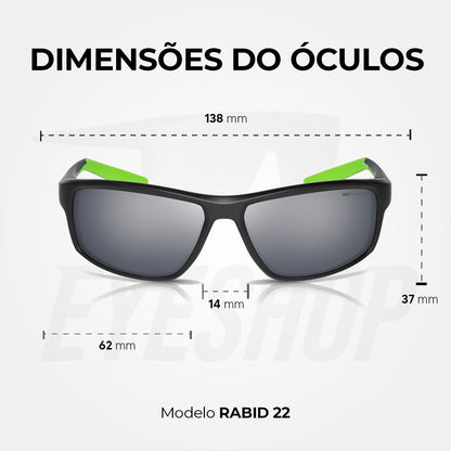 Óculos de Sol Nike Rabid 22 DV2371 Black