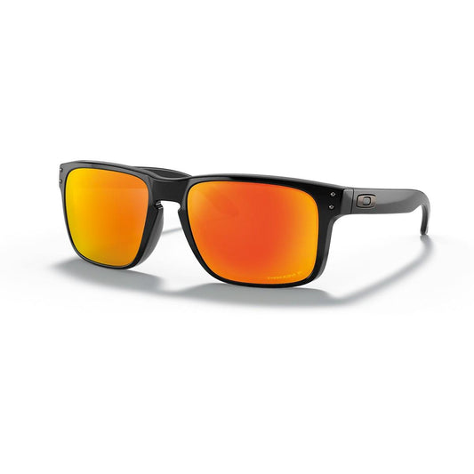 Óculos De Sol Holbrook Polished Black Prizm Ruby Polarizado