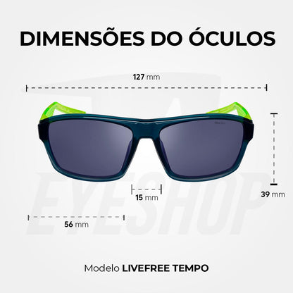 Óculos de Sol Nike Livefree Tempo EV24044 Armory Navy Blue