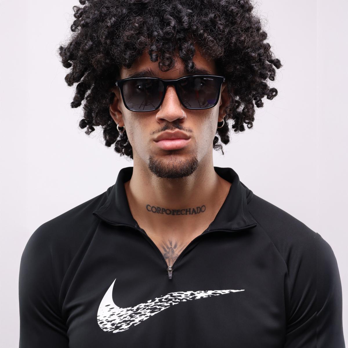 Óculos de Sol Nike Rave FD 1849 Black Polar Silver Polarized