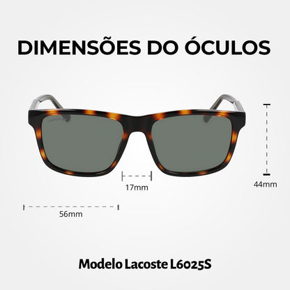 Óculos de Sol Lacoste 6025S Havana