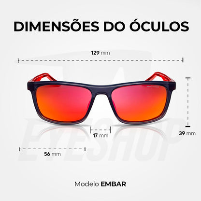 Óculos de Sol Nike Embar FV2409 Anthracite Polarizado