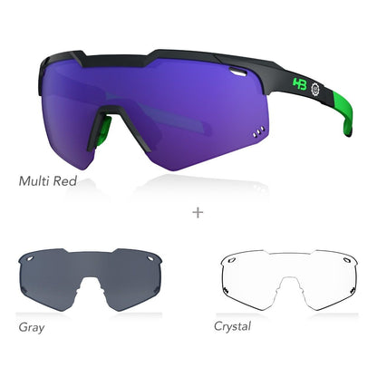 Óculos De Sol Esportivo Hb Shield Evo Pqp Kit 2.0