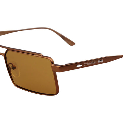 Óculos de Sol Calvin Klein 24111S Matte Amber Gold