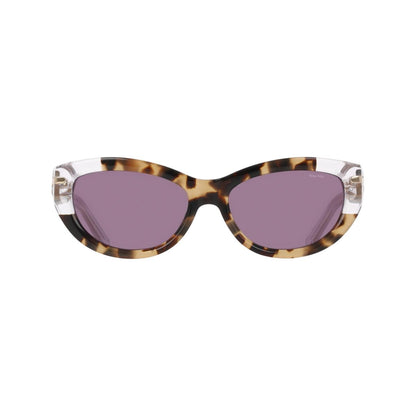 Óculos de Sol Nike Crescent Fawn IH0918X Khaki Tortoise / Violet