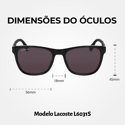 Óculos de Sol Lacoste 60301S Black