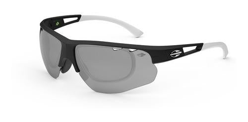 Óculos Sol Mormaii Eagle Com Clip Para Grau Preto/branco