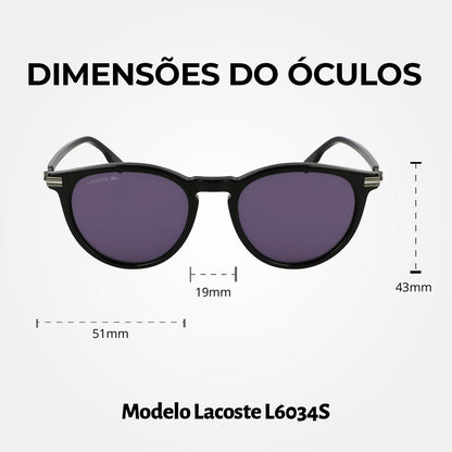 Óculos de Sol Lacoste 6034S Black