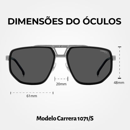 Óculos de Sol Carrera 1072S Dark Black