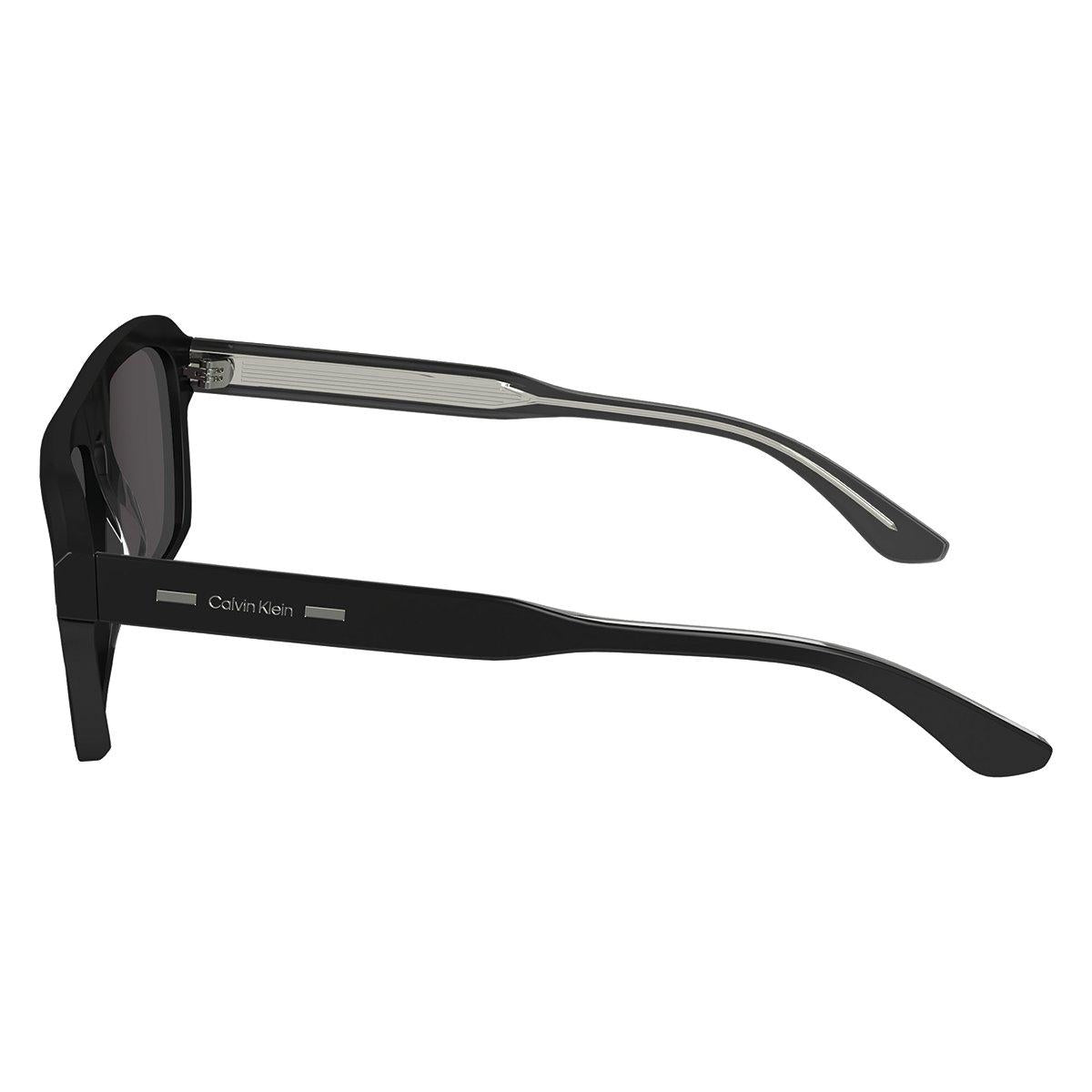 Óculos de Sol Calvin Klein 24504S Black Solid Smoke