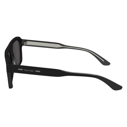 Óculos de Sol Calvin Klein 24504S Black Solid Smoke