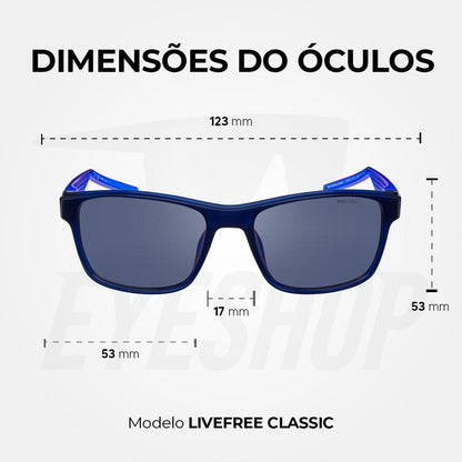 Óculos de Sol Nike Livefree Classic EV24011 Midnight Navy