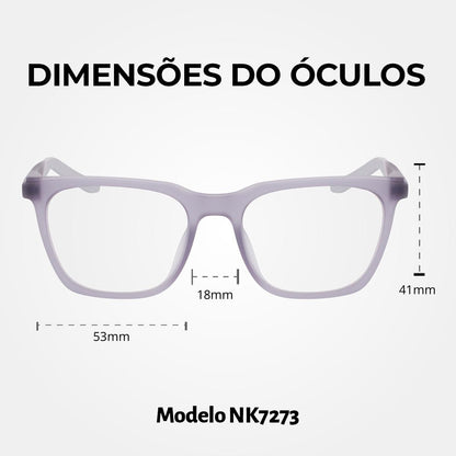 Óculos de Grau Nike 7273 Gray