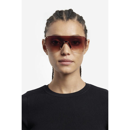Óculos de Sol Carrera 3006S Gold Cooper Brown Shaded Blue Mirror