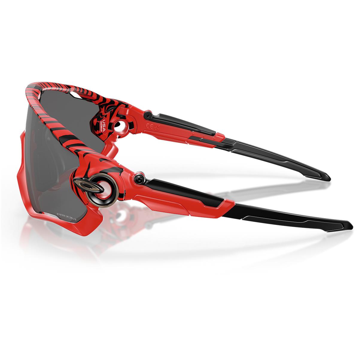 Óculos de Sol Oakley Jawbreaker Red Tiger Lente Prizm Black