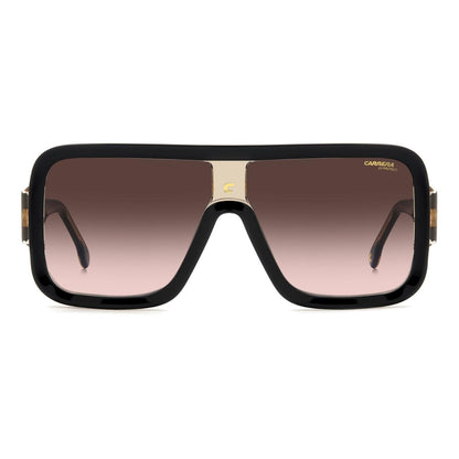 Óculos de Sol Carrera Flaglab 14 Black Brown Gradient Purple Mirror
