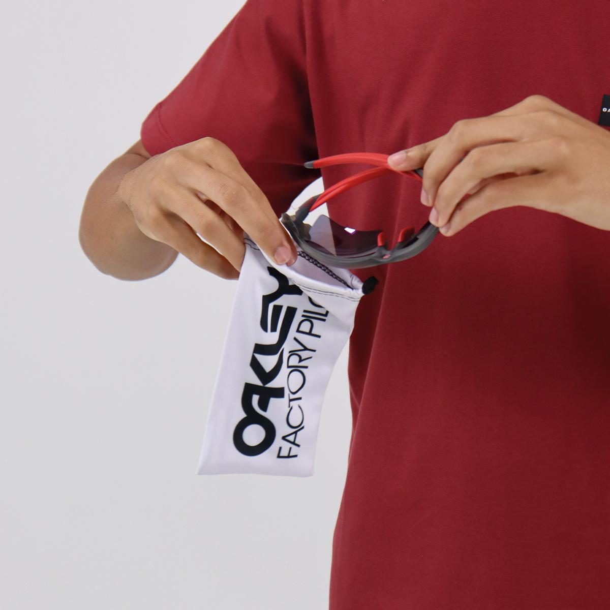 Microbag Oakley Factory Pilot White
