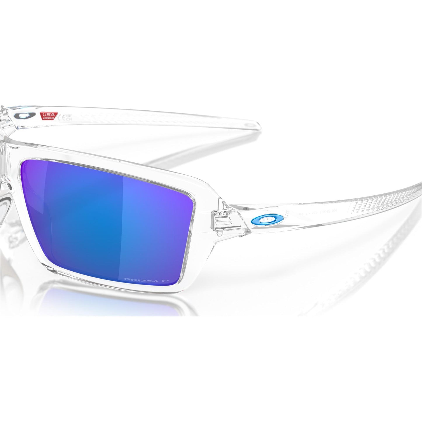 Óculos de Sol Oakley Cables Clear Prizm Sapphire Polarized