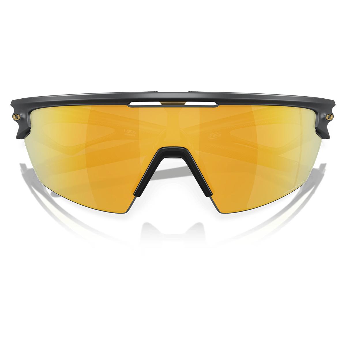 Óculos de Sol Oakley Spheara Matte Carbon Prizm 24k Polarized