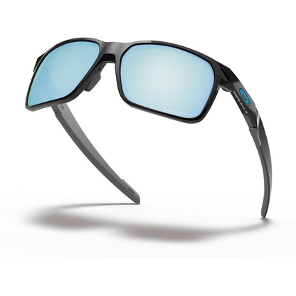 Óculos Oakley Portal X Polished Black Prizm Deep H2O Polarizado
