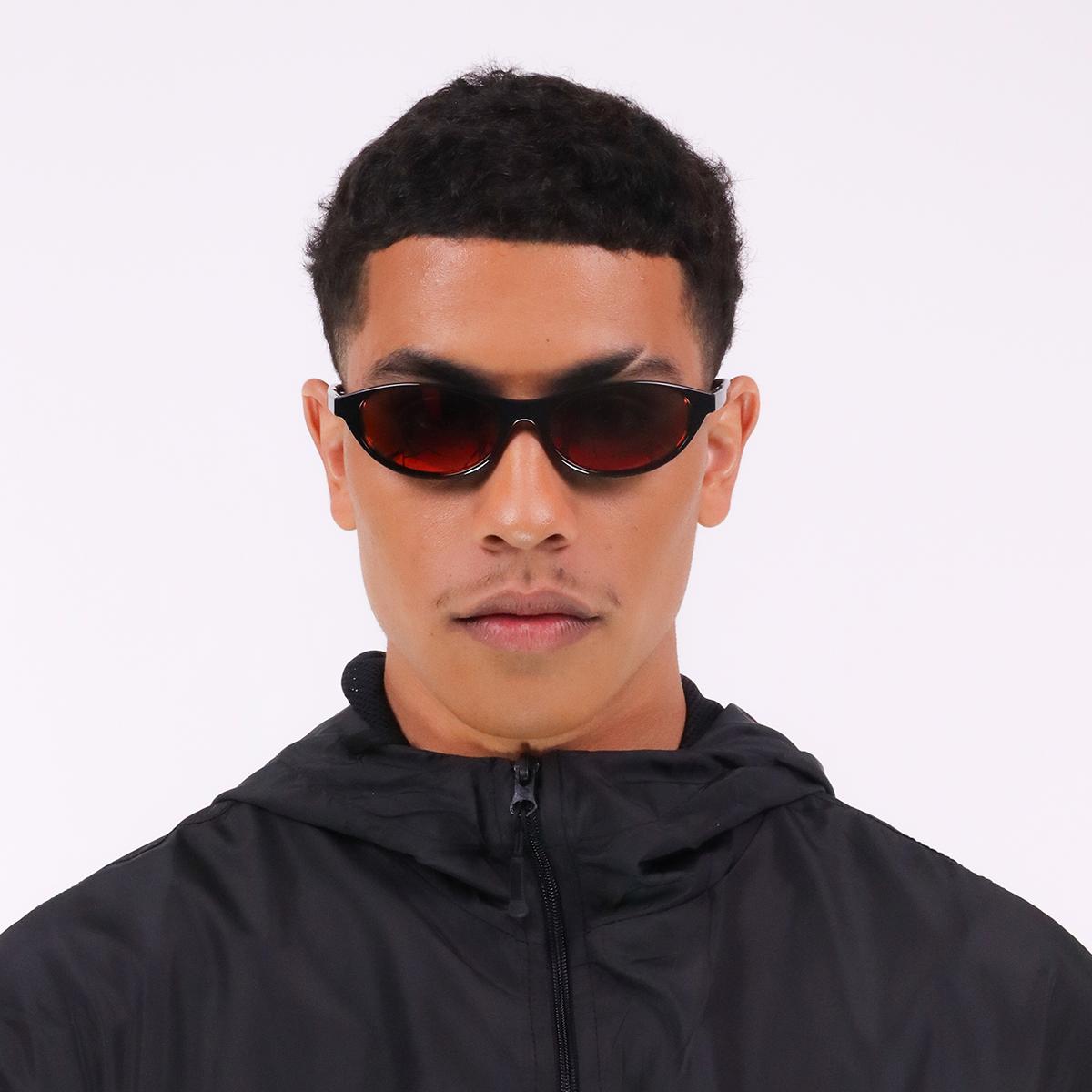 Óculos de Sol Nike Retro M DV6954 Black Red Mirror