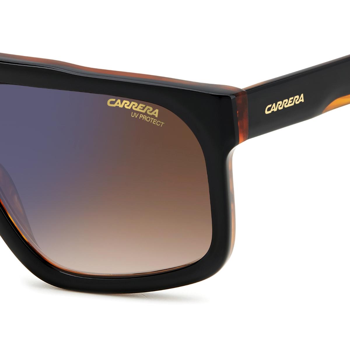 Óculos de Sol Carrera 1061S Black Horn Dark Brown Gradient