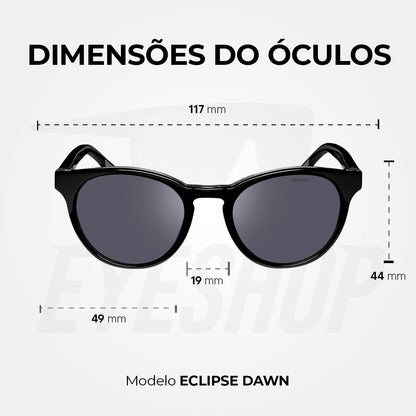 Óculos de Sol Nike Eclipse Dawn EV2046 Black Dark Grey