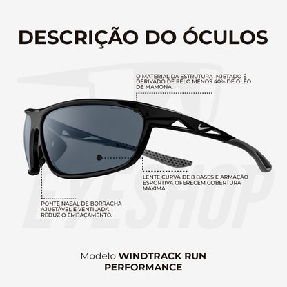 Óculos de Sol Nike Windtrack Run EV24003 Black