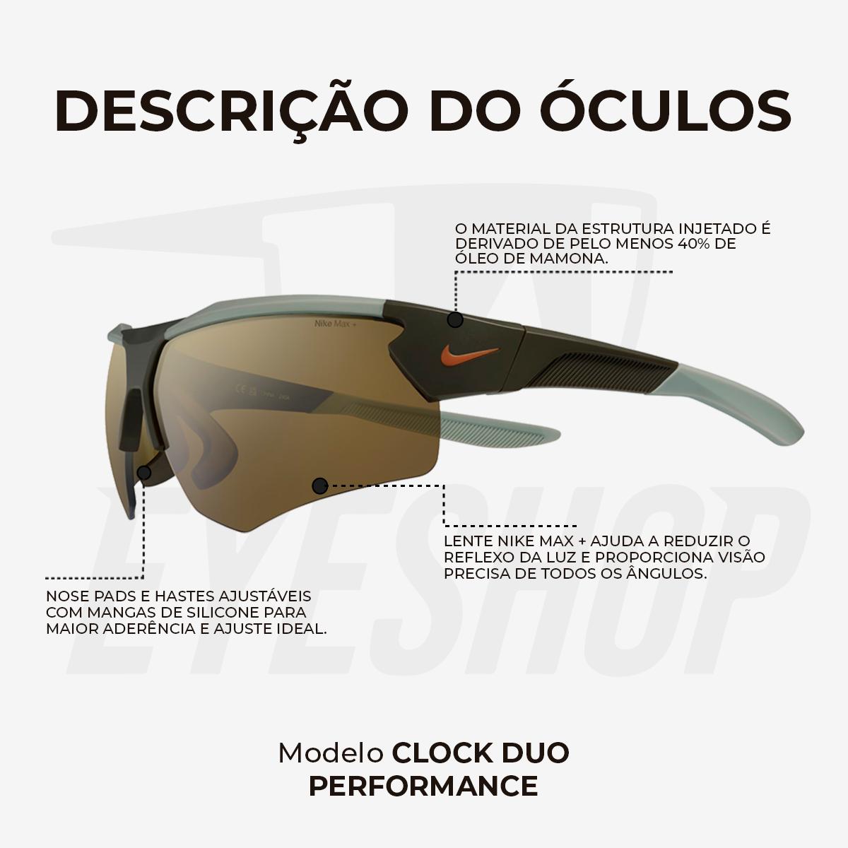 Óculos de Sol Nike Cloak DUO EV24037 Matte Olive Terrain