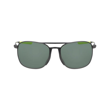 Óculos Sol Nike Ace Driver EV24010 Satin Gunmetal Green Polarized