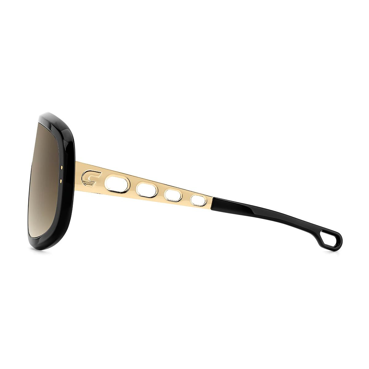 Óculos de Sol Carrera Flaglab 17 Black Gold Dark Brown Gradient
