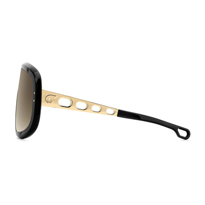 Óculos de Sol Carrera Flaglab 17 Black Gold Dark Brown Gradient